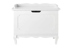 Collection Provence Bathroom Storage Hamper - White